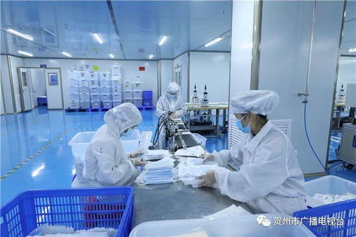 全力生產 賀州企業日產口罩10萬只，服務民生顯擔當